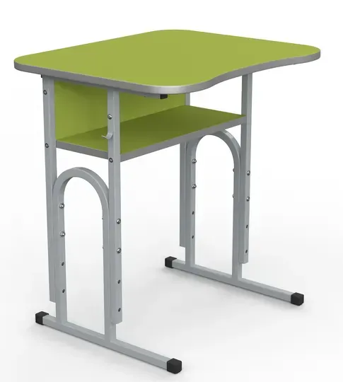 Стіл учнівський 05 №4-7/600х500 без полиці МФ Вересень